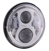 HogLights Australia Headlights Chrome 7" 80w Halo HogLight for Indian® 2020+ Models